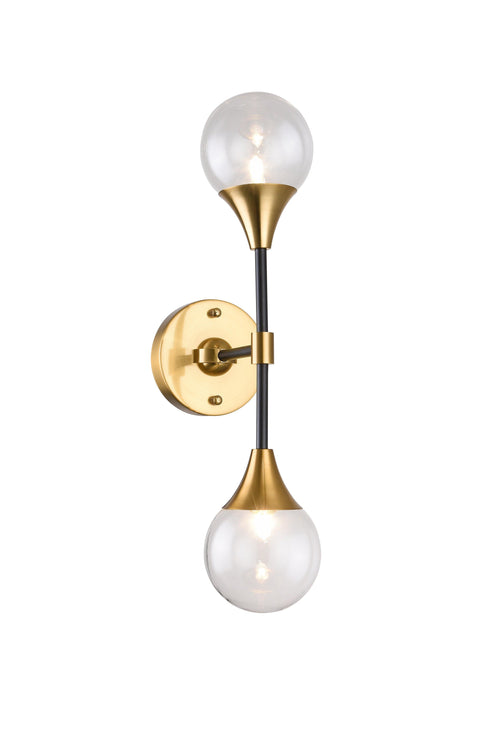 Bethel International 2 Light Wall Sconces Model: DU140W4B