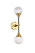 Bethel International 2 Light Wall Sconces Model: DU140W4B