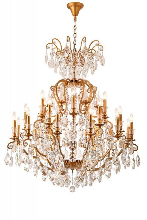 Bethel International 24 Light Chandelier Model: BET78BR