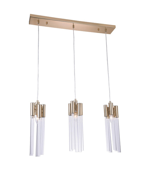 Bethel International 3 Light Ceiling Fixture Model: MU79C31G
