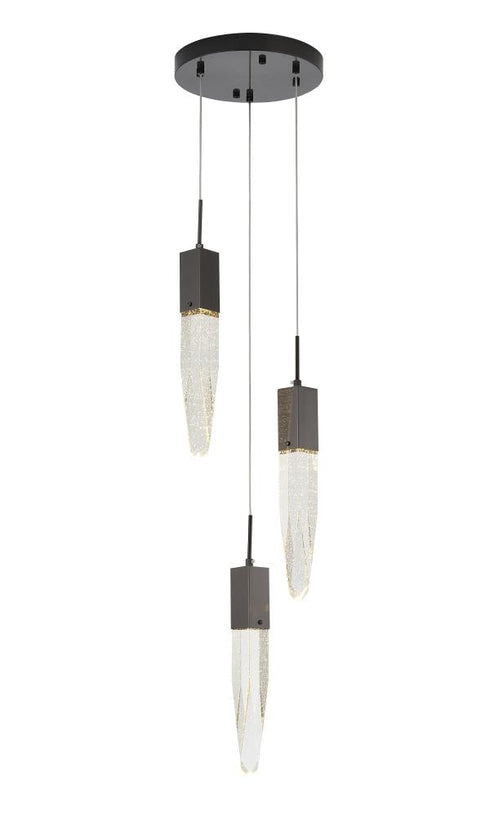 Bethel International 3 Light Chandelier Model: ADS24C12BG