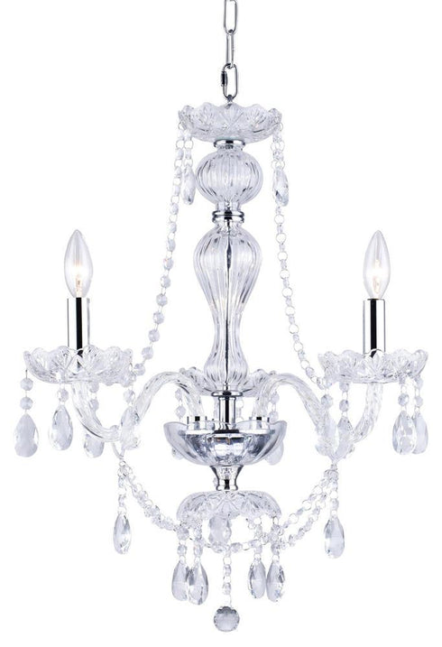 Bethel International 3 Light Chandelier Model: CH02
