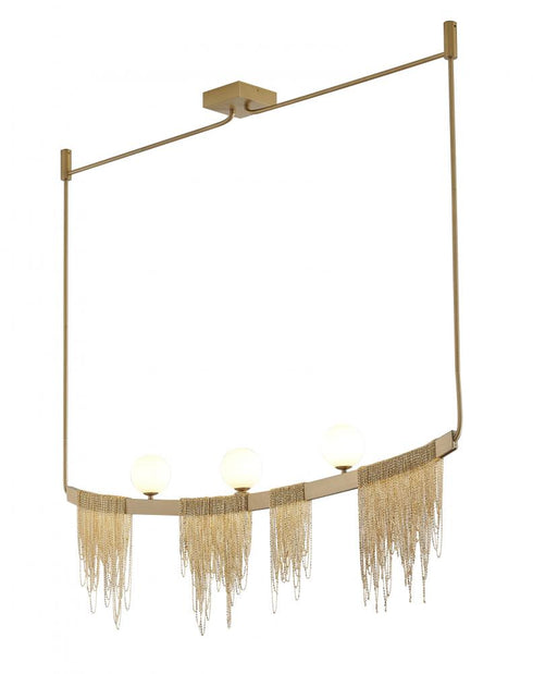 Bethel International 3 Light Chandelier Model: DC01C54G