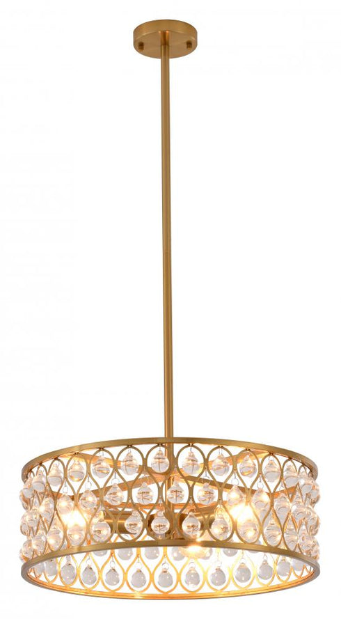 Bethel International 3 Light Chandelier Model: DU162C19G