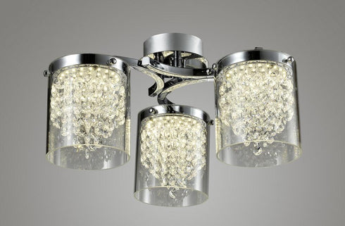 Bethel International 3 Light Floush Mount Model: ZP86