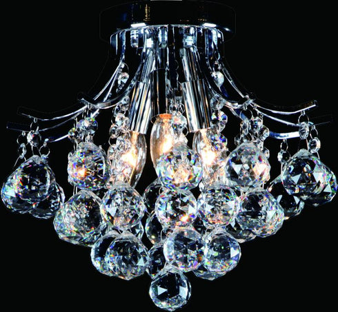 Bethel International 3 Light Flush Mount Model: BET01CH