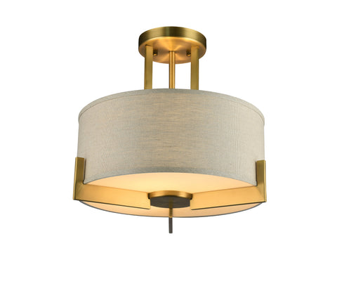 Bethel International 3 Light Flush Mount Model: KE2020/DR7