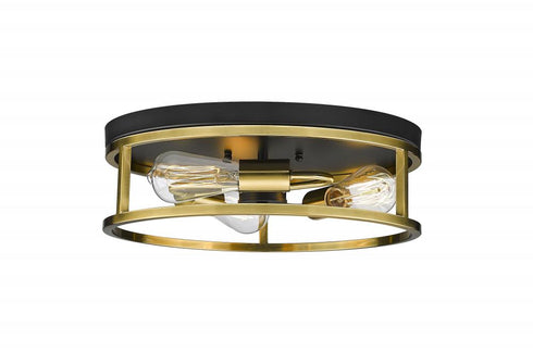 Bethel International 3 Light Flush Mount Model: YS2180C16BGD