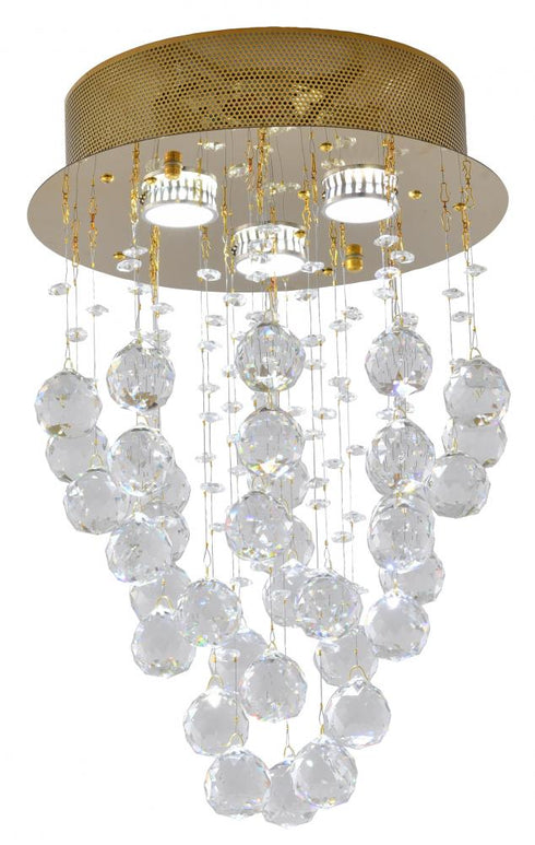Bethel International 3 Light Semi Flush Mount Model: LX03G