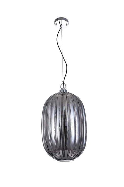 Bethel International 3 Light Single Pendant Lighting Model: DU155P19CH