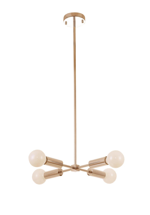 Bethel International 4 Light Ceiling Fixture Model: DU128C15G