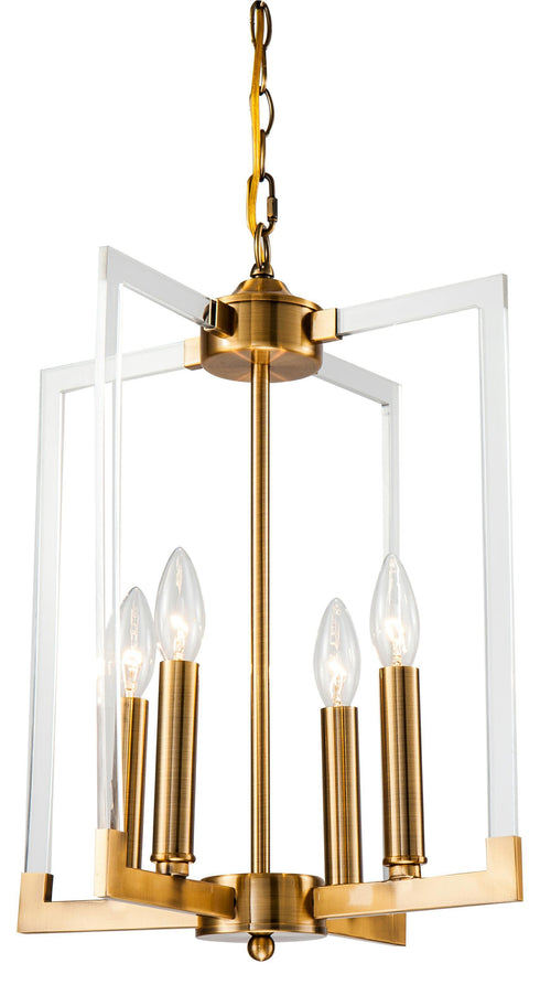 Bethel International 4 Light Ceiling Fixture Model: TD19BR