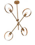 Bethel International 4 Light Ceiling Fixture Model: TR69C24BR