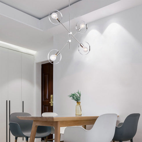 Bethel International 4 Light Ceiling Fixture Model: TR69C24CH