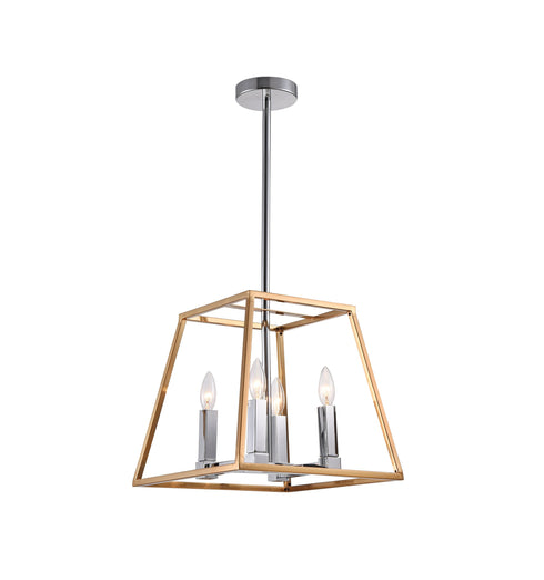 Bethel International 4 Light Ceiling Fixture Model: YS5212-4GDCH