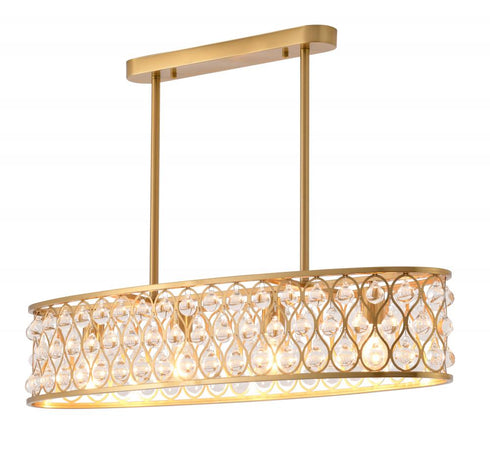 Bethel International 4 Light Chandelier Model: DU163C35G