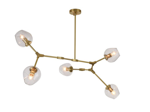 Bethel International 5 Light Ceiling Fixture Model: SH02C