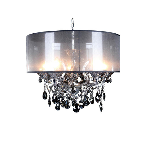Bethel International 5 Light Chandelier Model: 10423-SMK-S