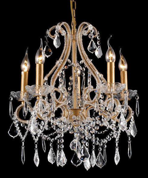 Bethel International 5 Light Chandelier Model: A25-5