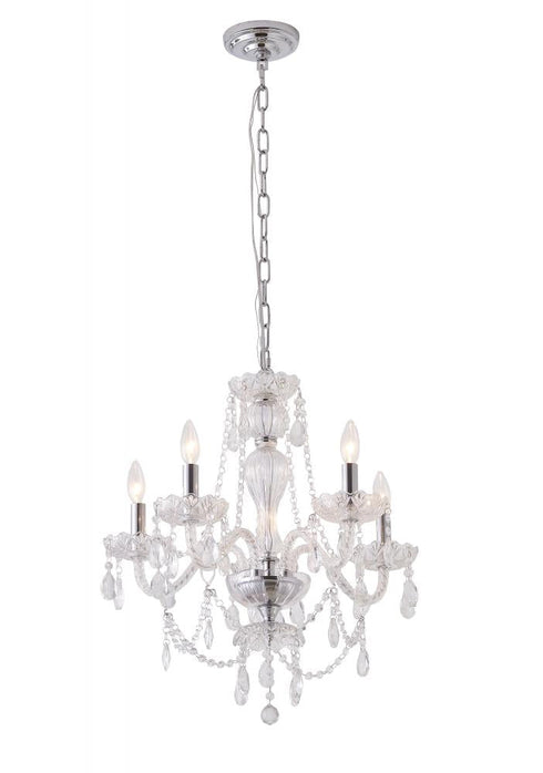 Bethel International 5 Light Chandelier Model: CH01