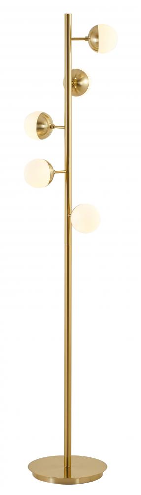 Bethel International 5 Light Floor Lamp Model: AV73F13BR