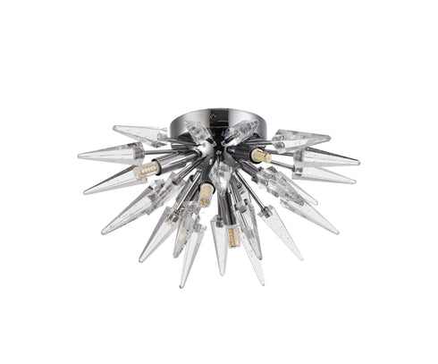 Bethel International 5 Light Flush Mount Model: DP02
