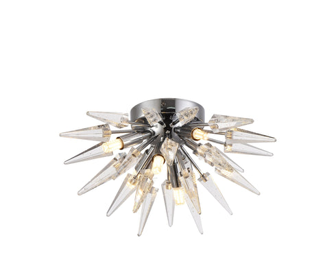 Bethel International 5 Light Flush Mount Model: DP02