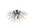 Bethel International 5 Light Flush Mount Model: DP02