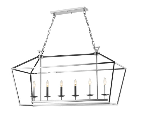 Bethel International 6 Light Ceiling Fixture Model: YS6217-6P