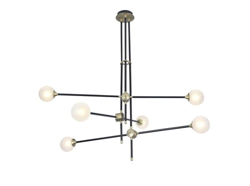 Bethel International 6 Light Ceiling Fixtures Model: DLS09C39BR