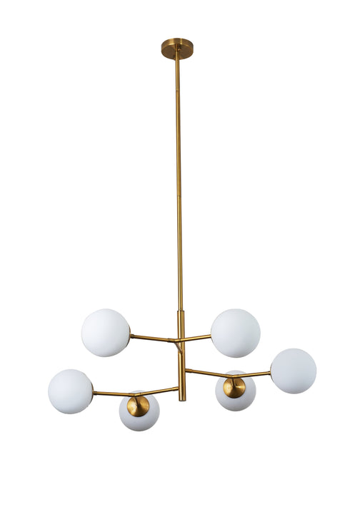 Bethel International 6 Light Ceiling Fixture Model: KJ02