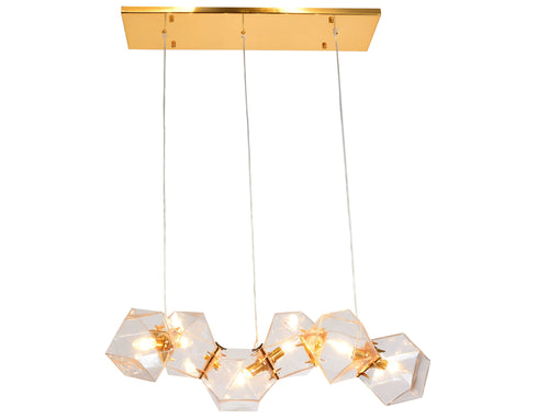 Bethel International 6 Light Ceiling Fixture Model: SR17CL