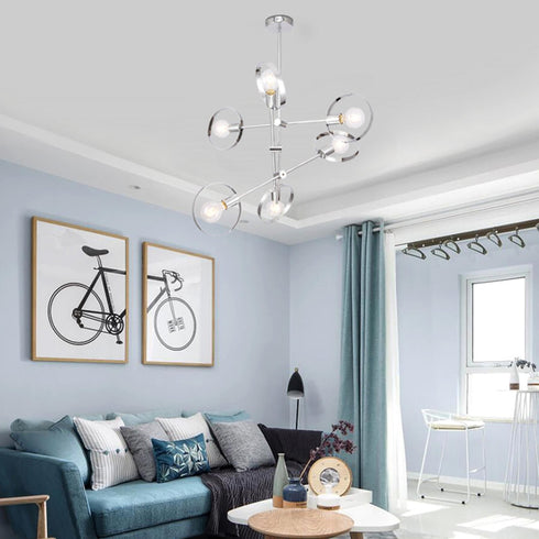 Bethel International 6 Light Ceiling Fixture Model: TR70C24CH