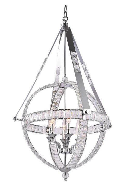 Bethel International 6 Light Chandelier Model: LA18