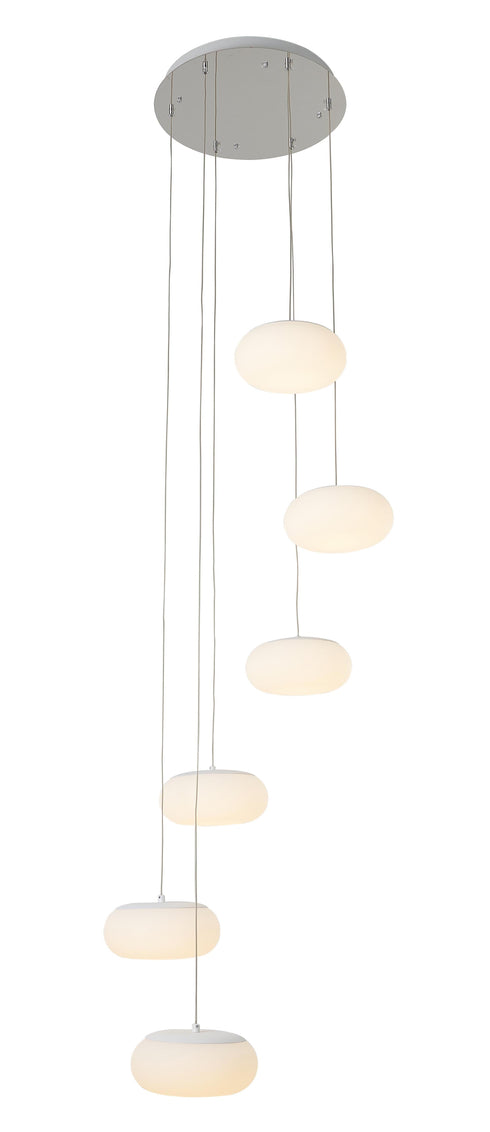 Bethel International 6 Light LED Chandelier Model: TA05C15W