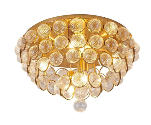 Bethel International 6 Light Semi Flush Mount Model: BE13C24BR