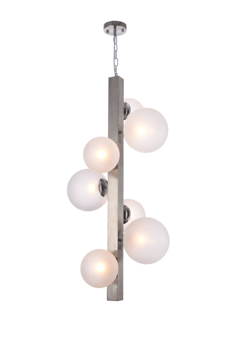 Bethel International 7 Light Ceiling Fixture Model: TM16SHN