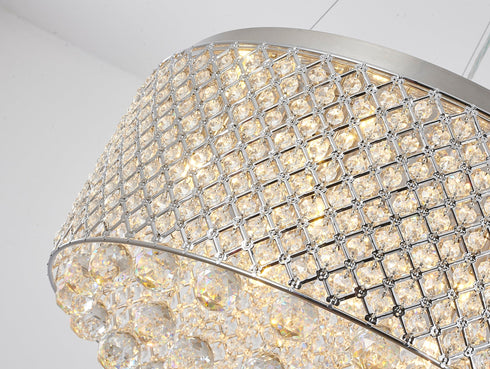 Bethel International 7 Light Chandelier Model: LD03CRS
