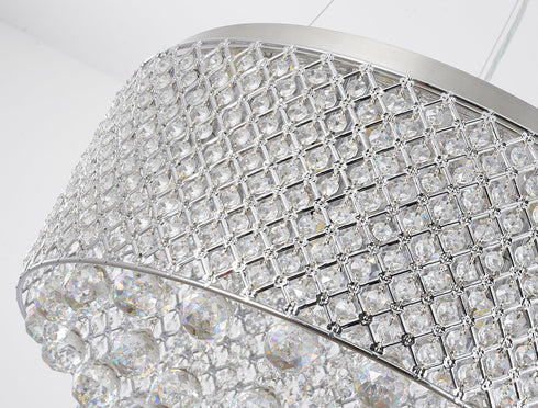 Bethel International 7 Light Chandelier Model: LD03CRS
