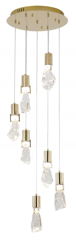 Bethel International 7 Light Chandelier Model: MAT08C16G