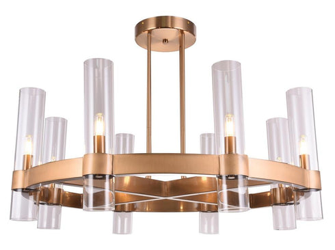 Bethel International 8 Light Ceiling Fixture Model: BDC03C35BR