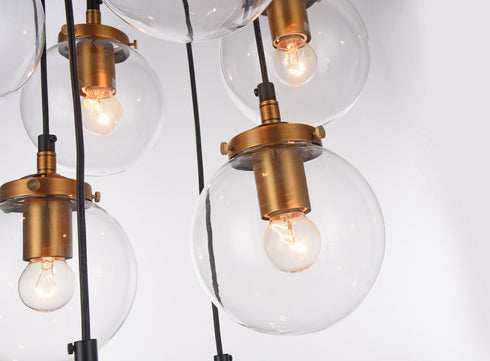 Bethel International 8 Light Ceiling Fixtures Model: DU109