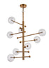 Bethel International 8 Light Ceiling Fixture Model: DU98G