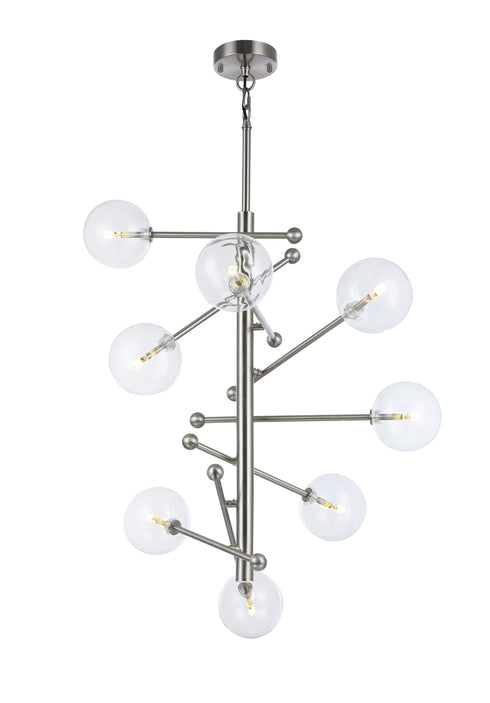 Bethel International 8 Light Ceiling Fixture Model: DU98SHN
