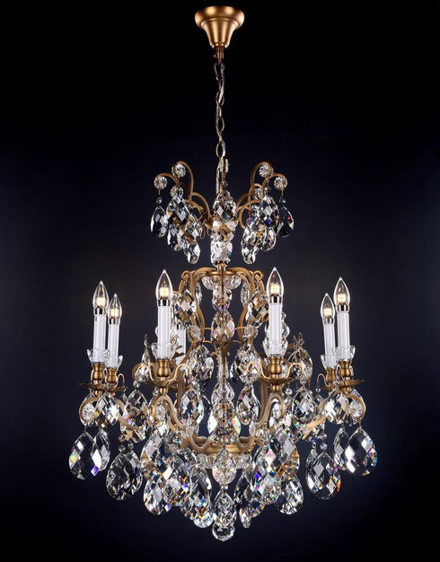 Bethel International 8 Light Chandelier Model: BET79BR