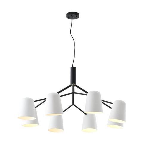 Bethel International 8 Light Chandelier Model: DLS87C37W