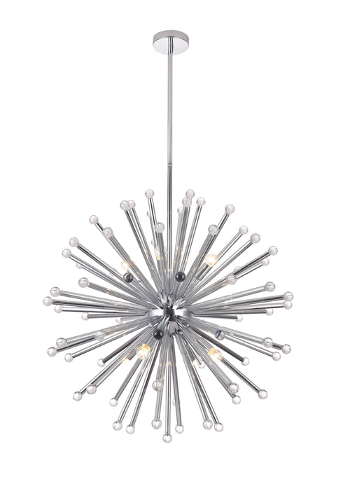 Bethel International 8 Light Chandelier Model: DU120CH