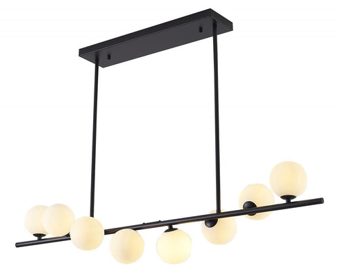 Bethel International 8 Light Chandelier Model: DU178C42BK