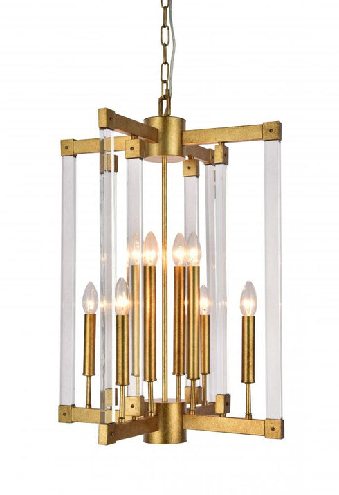 Bethel International 8 Light Chandelier Model: LA30C20AG