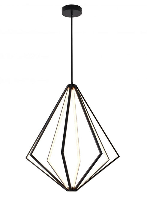 Bethel International 8 Light LED Chandelier Model: WE03C32BK
